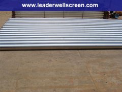 Low carbon steel Sand Control Filter Slot Screen / Water wel