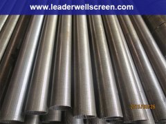 Drilling well pipes Wedge wire screen filter pipe