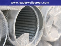 galvanized steel Johnson water well screen filter pipe